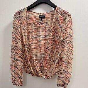 Forever 21 Multicolor Striped Blouse